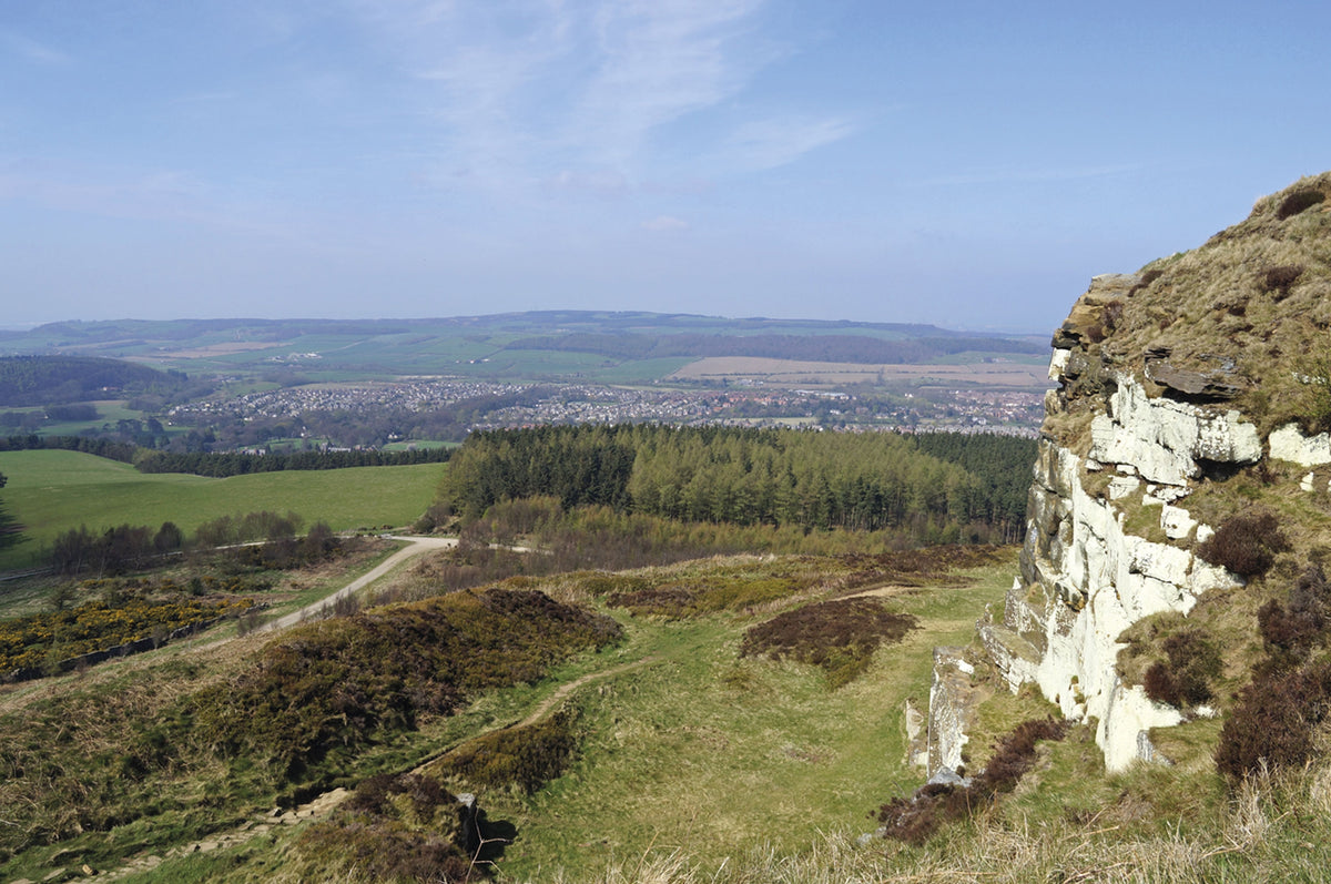The North York Moors - Route Photos - 08-	A fine viewpoint is reached at Highcliff Nab