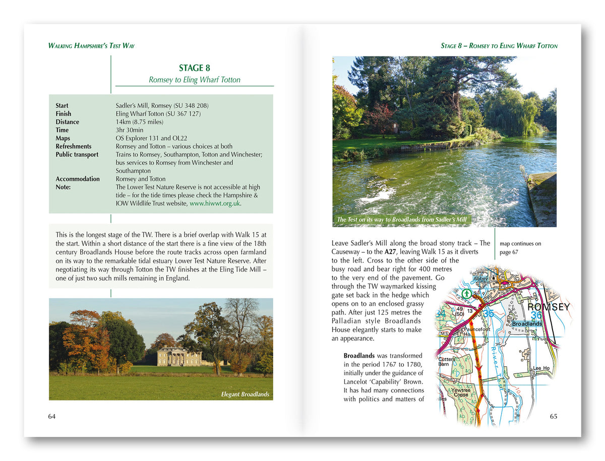 Walking Hampshire's Test Way - Route Photos