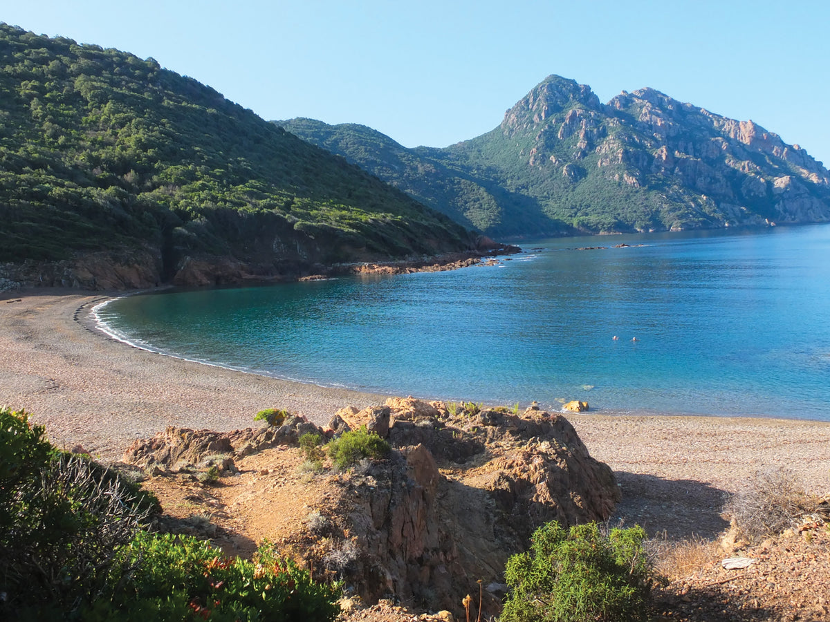 Walking on Corsica - Route Photos - Peaceful Tuara bay (Walk 5)