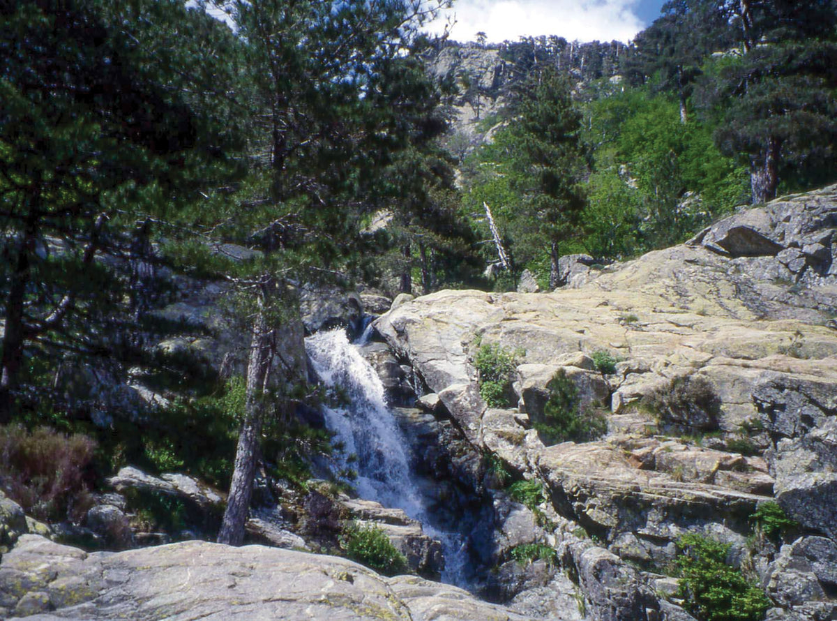 Walking on Corsica - Route Photos - The Cascade des Anglais (Walk 14)