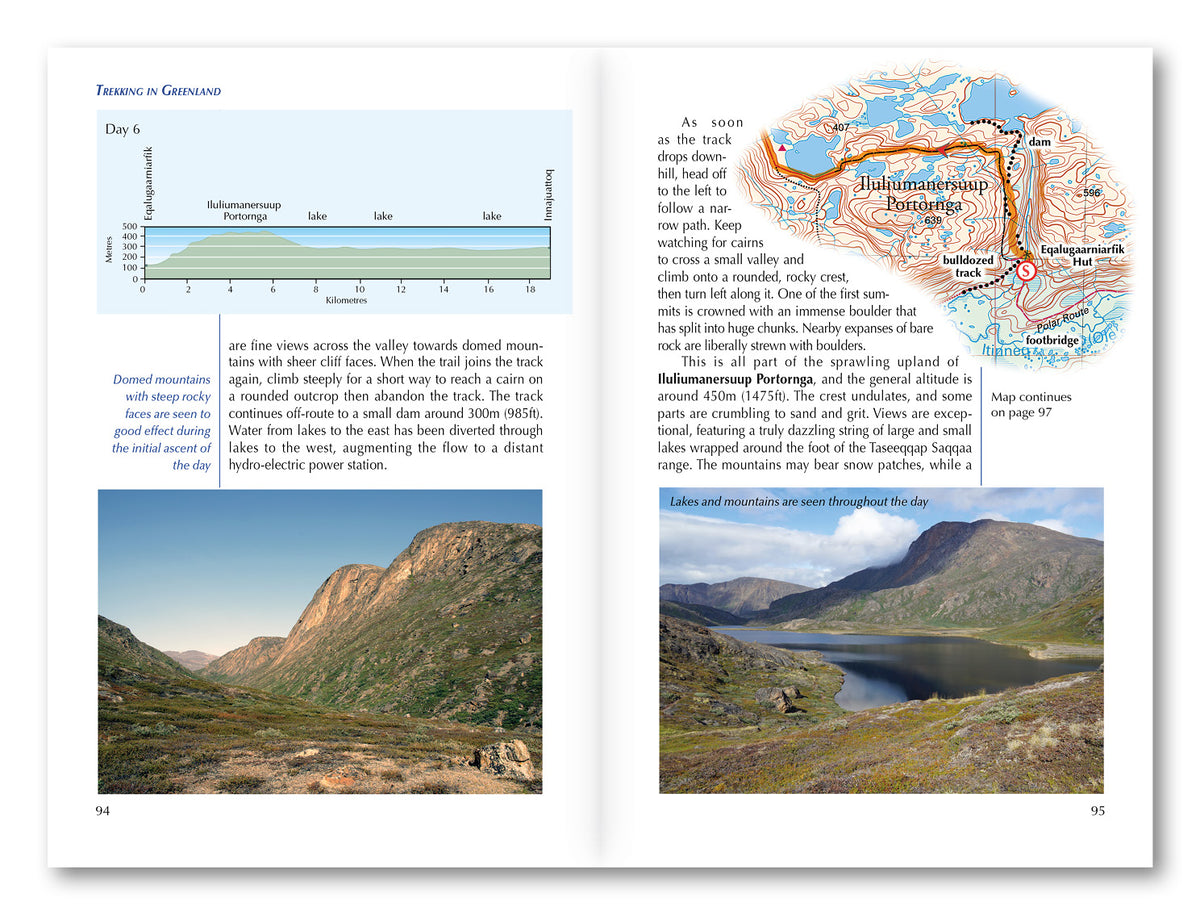 Trekking in Greenland - The Arctic Circle Trail - Route Photos