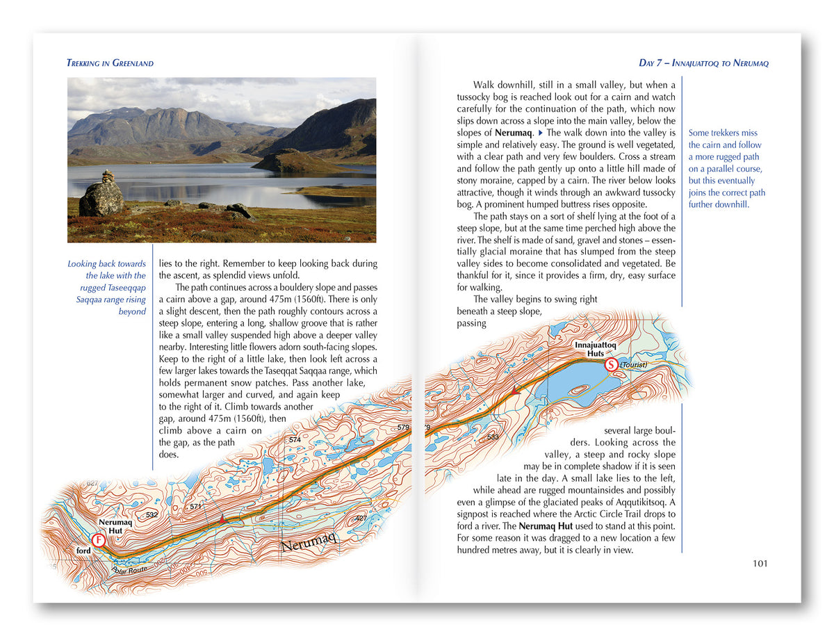 Trekking in Greenland - The Arctic Circle Trail - Route Photos