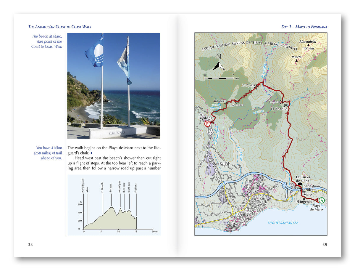 The Andalucian Coast to Coast Walk - Route Photos