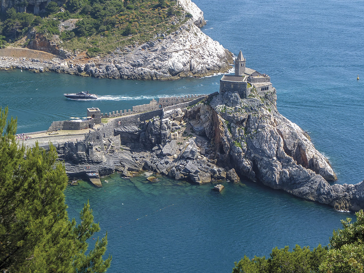 Walking in Italy's Cinque Terre - Route Photos - Porto Venere’s signature church of San Pietro