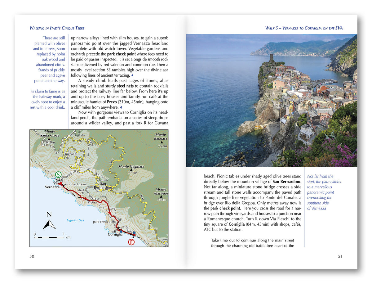 Walking in Italy's Cinque Terre - Route Photos