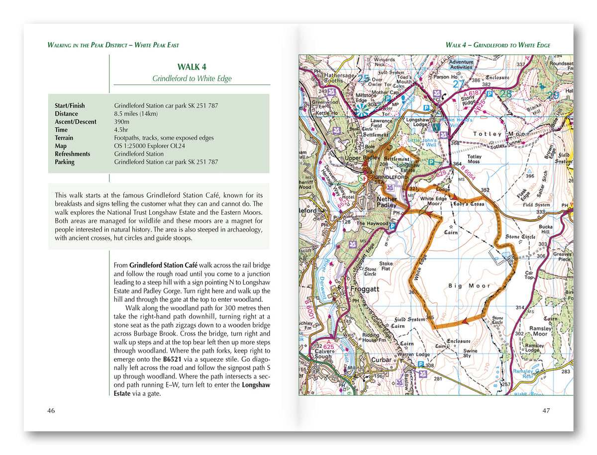Walking in the Peak District - White Peak East - Route Photos