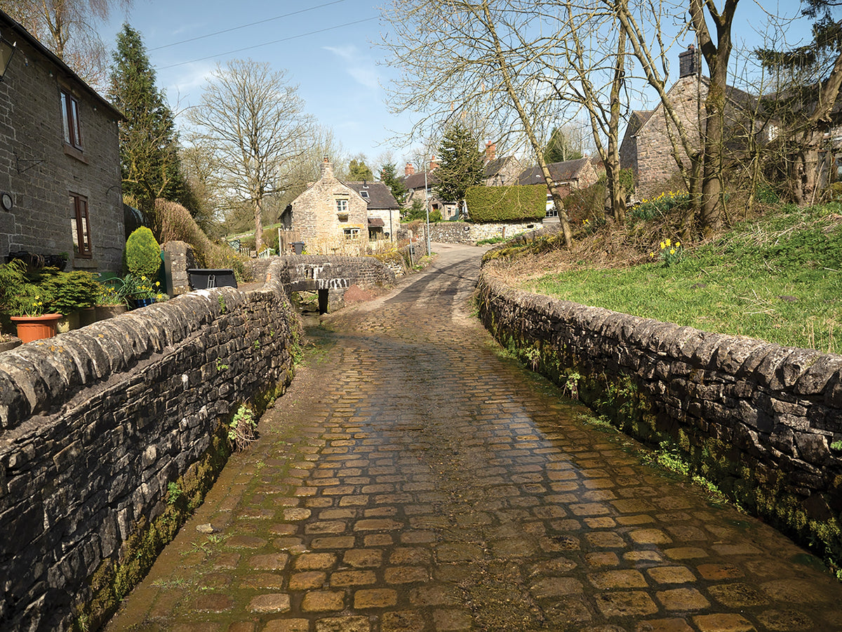 Walking in the Peak District - White Peak West - Route Photos - The ford at Butterton (Walk 30)
