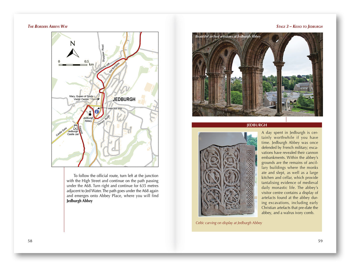 The Borders Abbeys Way - Route Photos