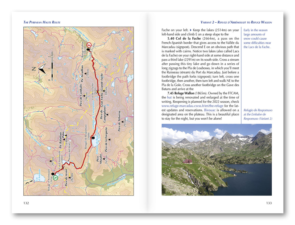 The Pyrenean Haute Route - Route Photos