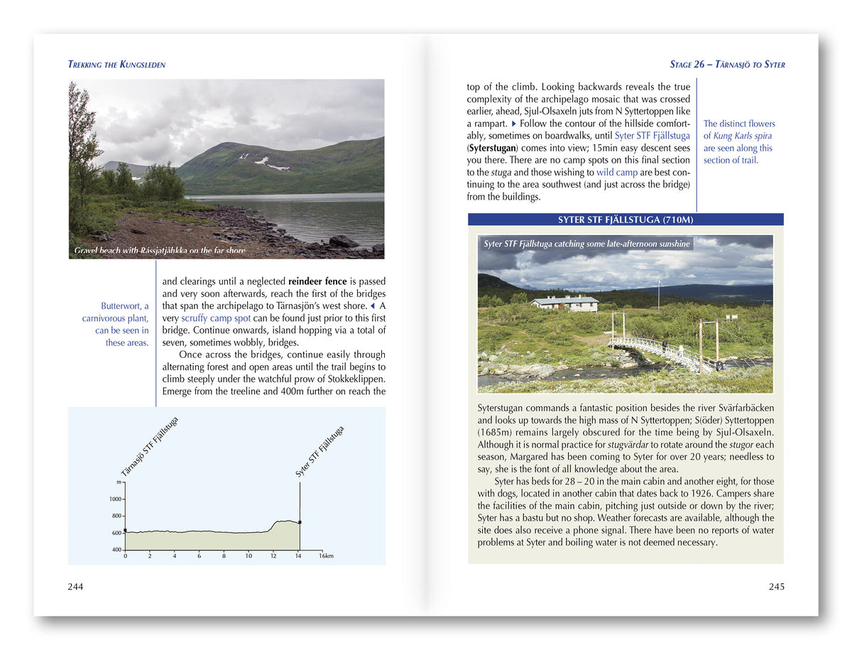 Trekking the Kungsleden - Route Photos