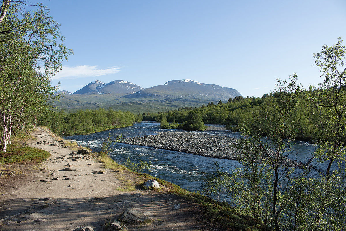 Trekking the Kungsleden - Route Photos - The Abiskojåkka (Stage 1)