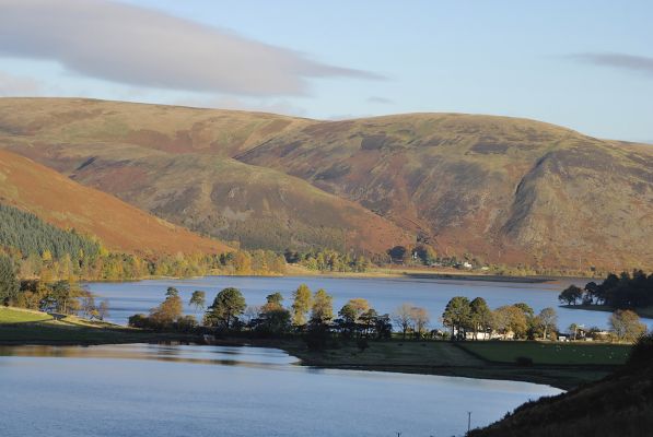 The Southern Upland Way - Route Photos - Loch of the Lowes, Tibbie Shiels, and St Mary’s Loch (Stage 10)
