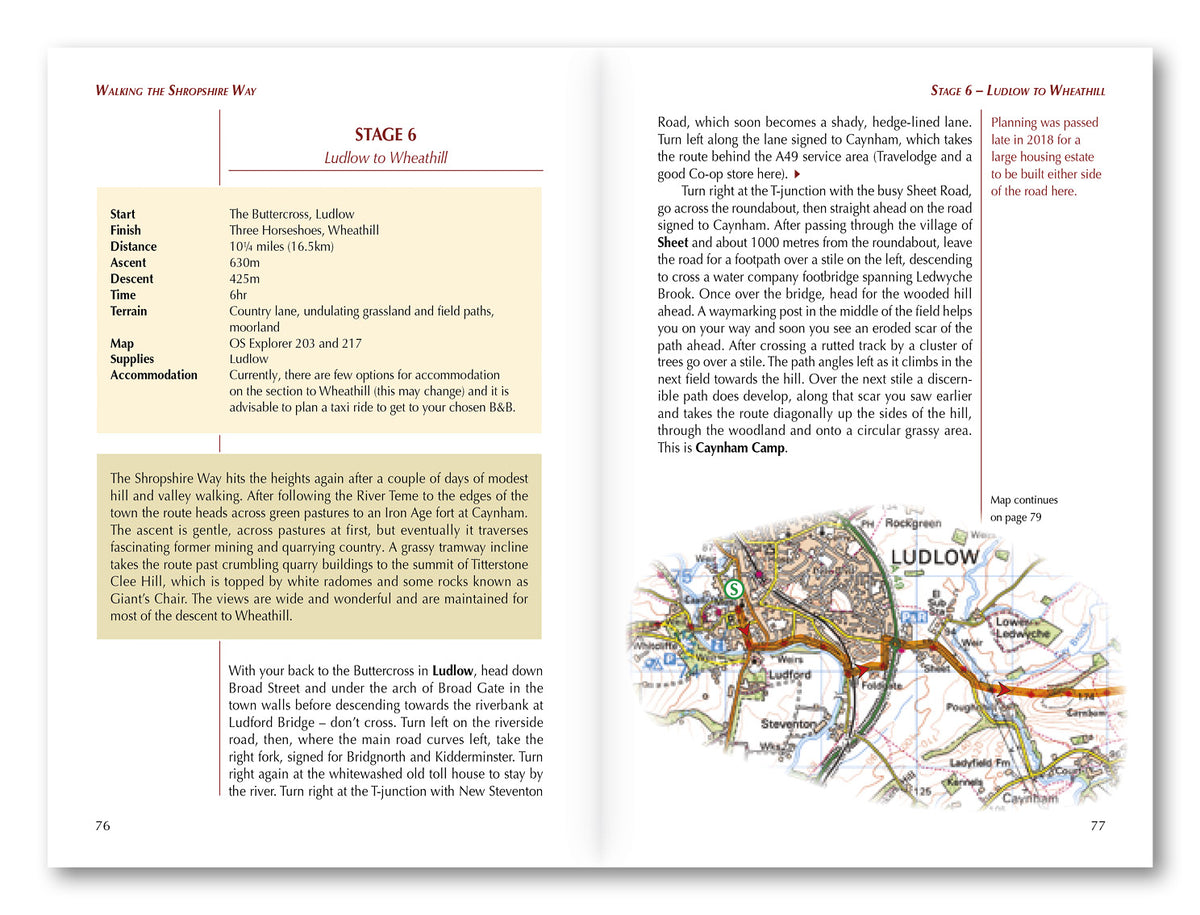 Walking the Shropshire Way - Route Photos