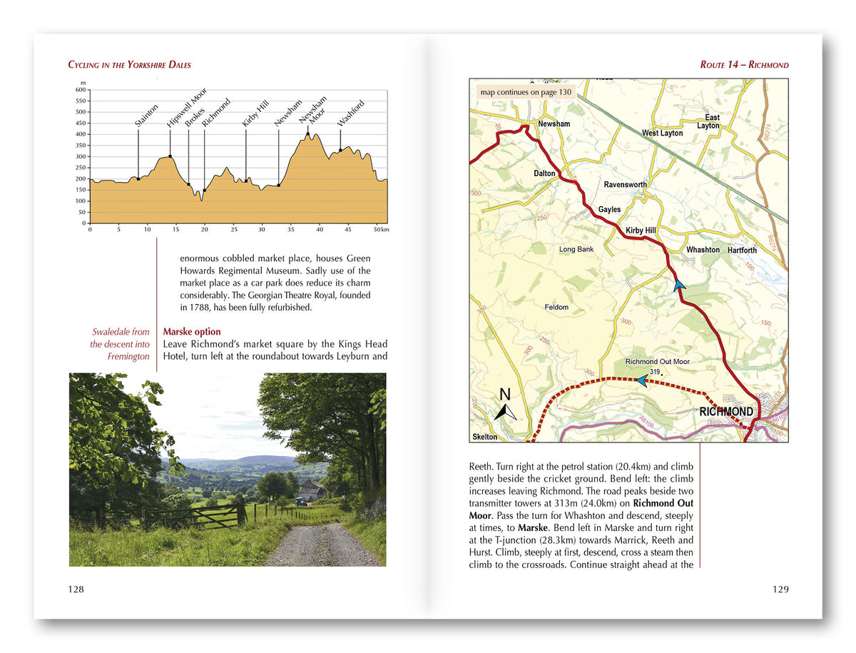 Cycling in the Yorkshire Dales - Route Photos