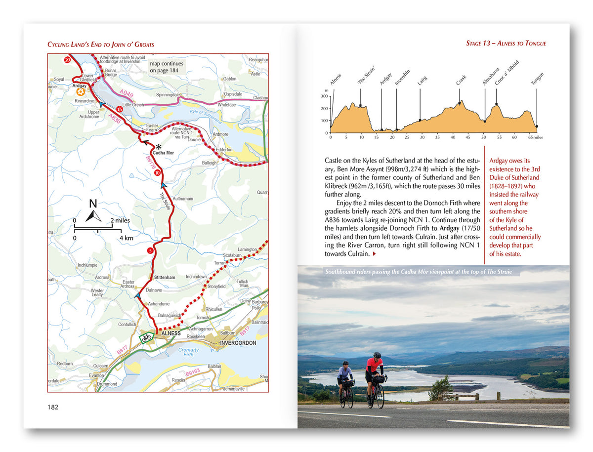 Cycling Land's End to John o' Groats - Route Photos