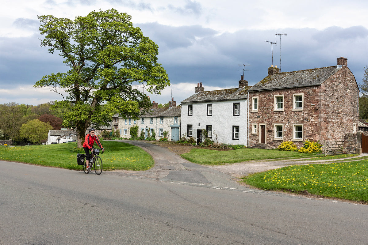 Cycling Land's End to John o' Groats - Route Photos - One of the two village greens in the unspoilt 18th century village of Askham