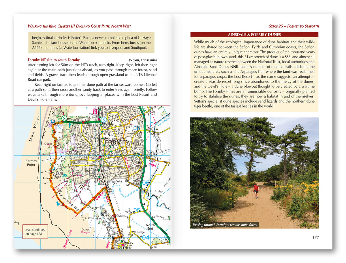 Walking the King Charles III England Coast Path: North West - Route Photos