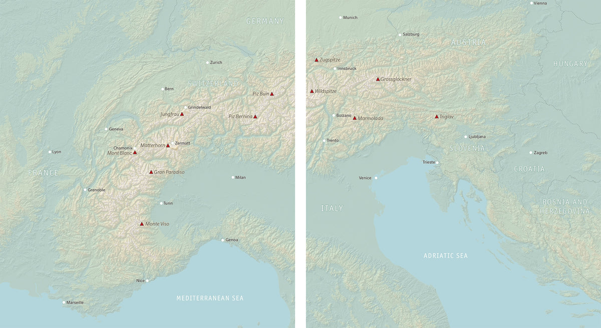 Fifty Years of Adventure - Overview Map