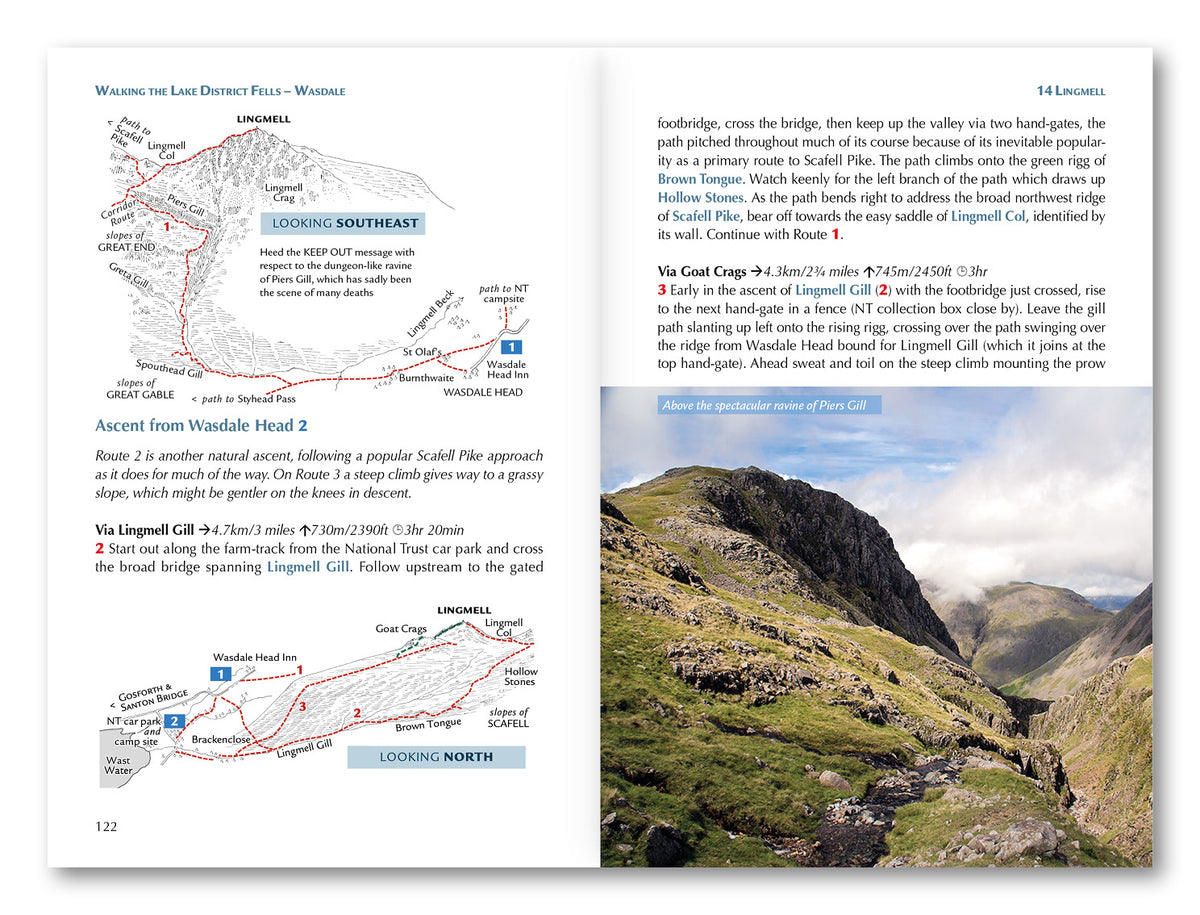 Walking the Lake District Fells - Wasdale - Route Photos