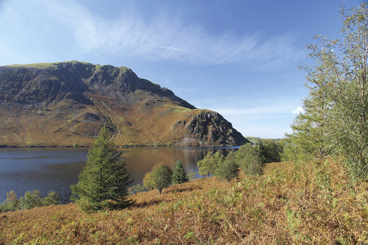 Walking the Lake District Fells - Wasdale - Route Photos - Crag Fell across Ennerdale Water