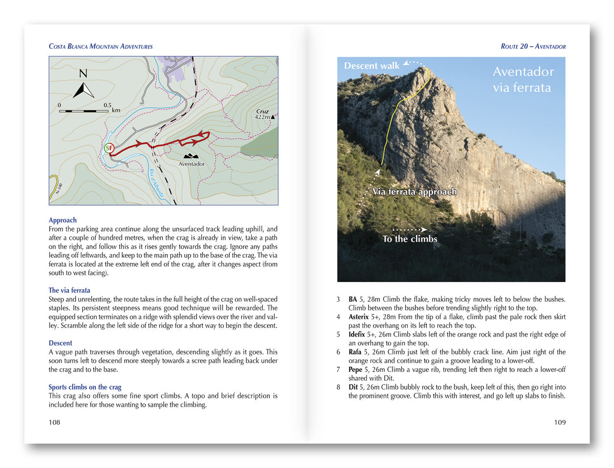 Costa Blanca Mountain Adventures - Route Photos