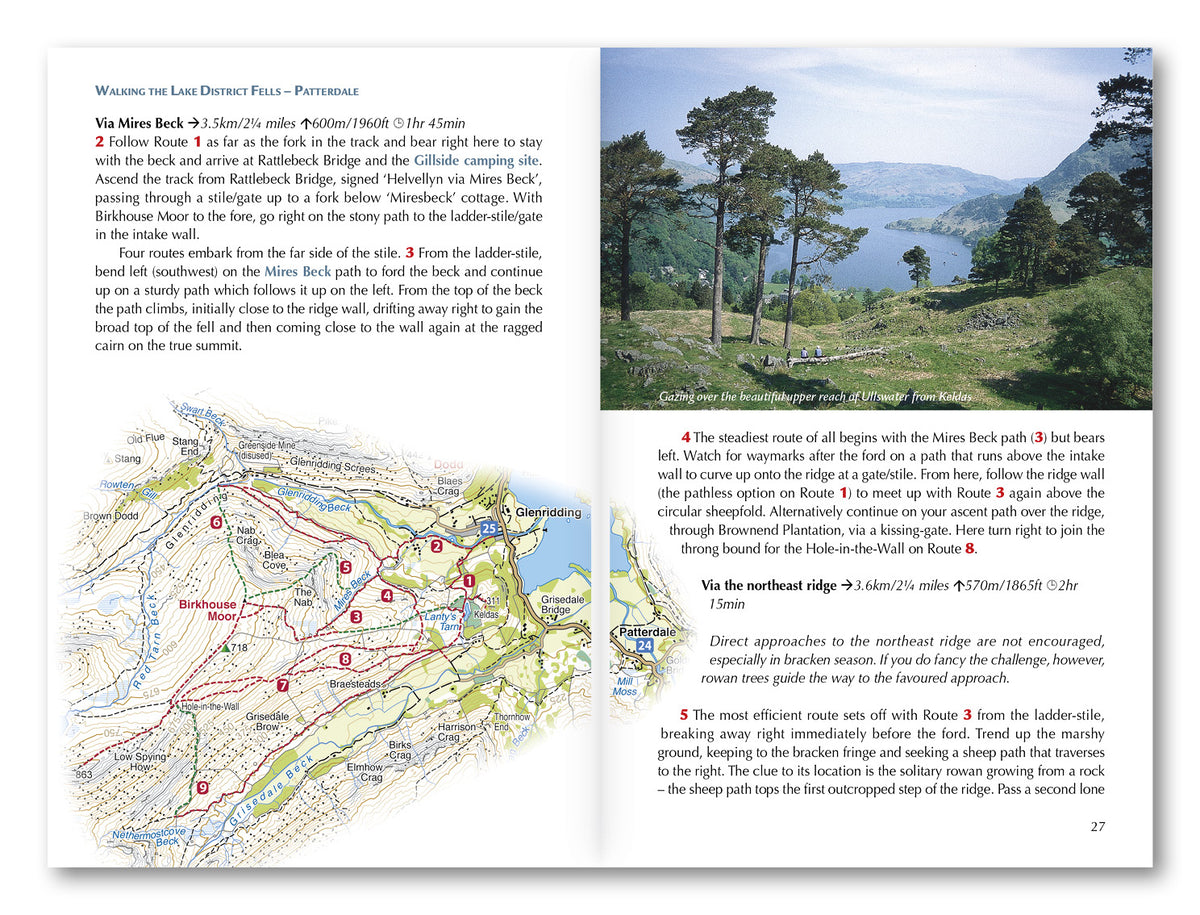 Walking the Lake District Fells - Patterdale  - Route Photos