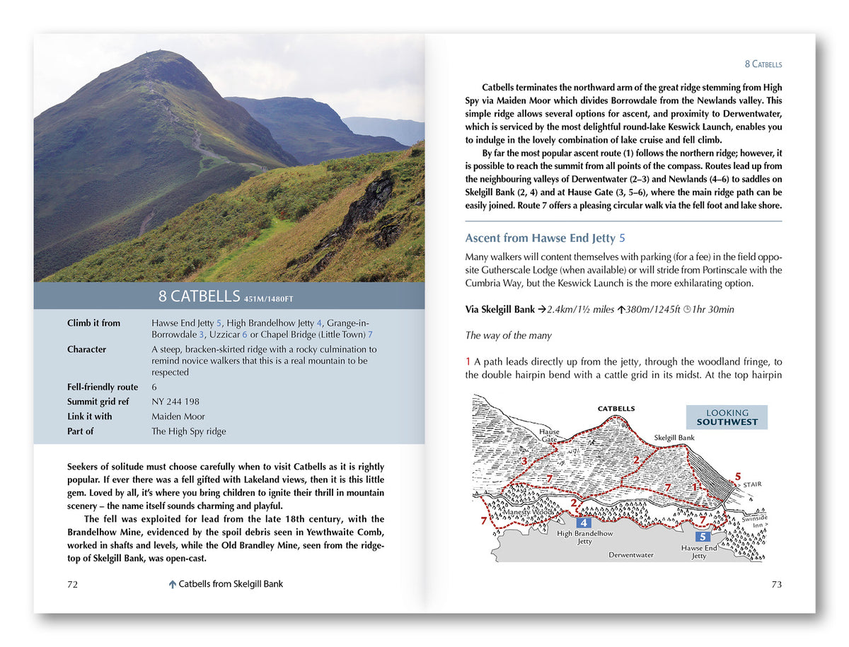 Walking the Lake District Fells - Borrowdale - Route Photos