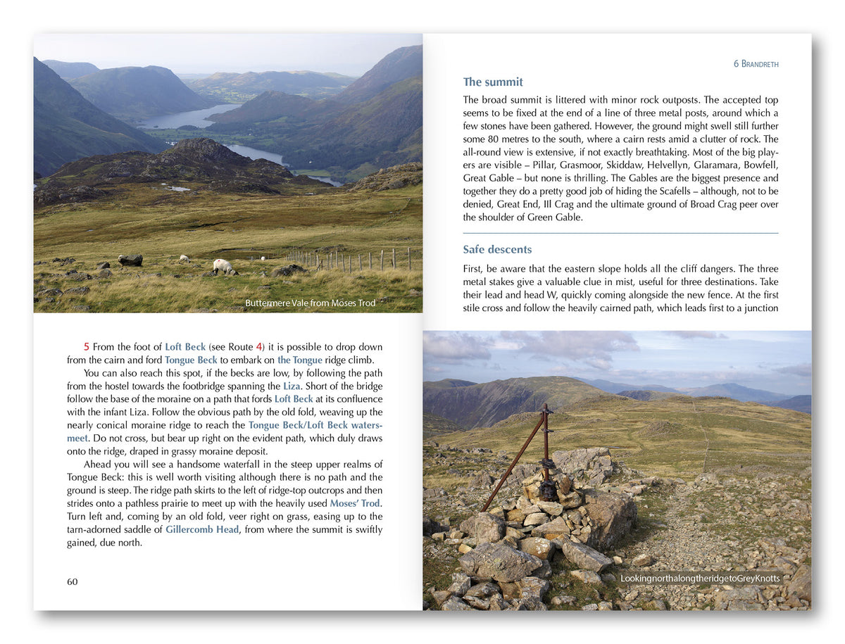 Walking the Lake District Fells - Borrowdale - Route Photos