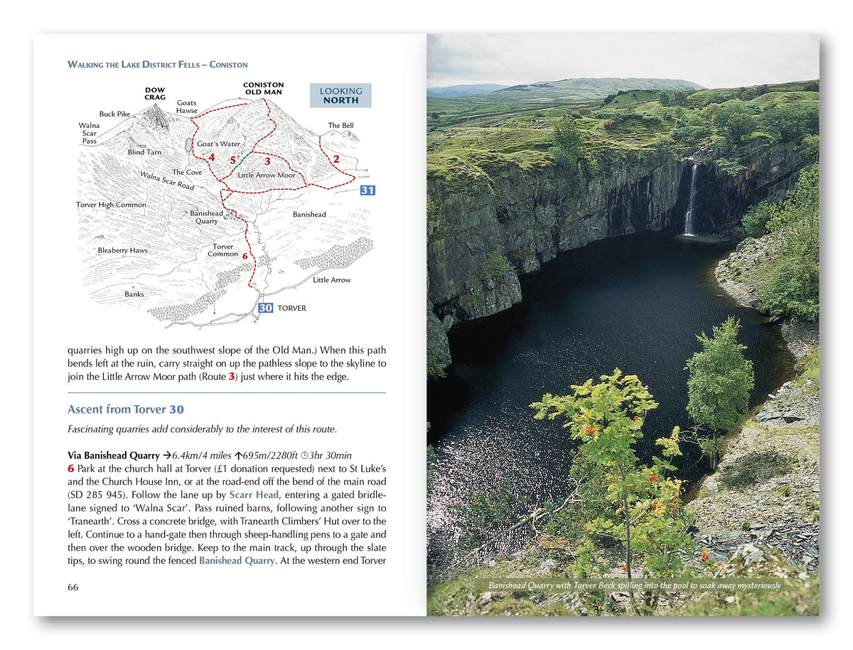 Walking the Lake District Fells - Coniston - Route Photos