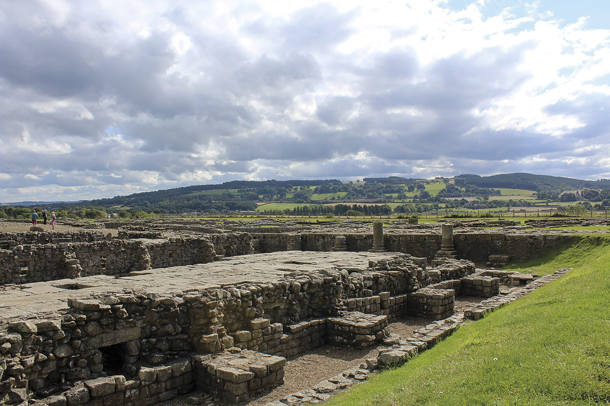 Hadrian's Cycleway - Route Photos - Coria Roman settlement at Corbridge (Day 3)