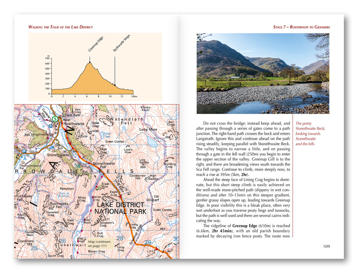 Walking the Tour of the Lake District - Route Photos