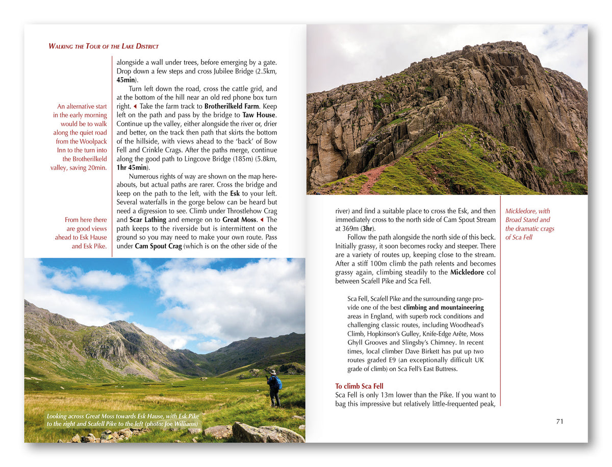 Walking the Tour of the Lake District - Route Photos
