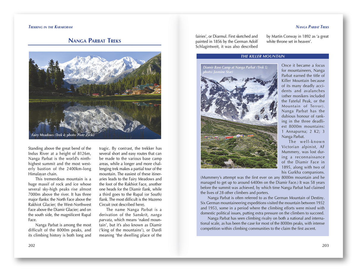 Trekking in the Karakoram - Route Photos