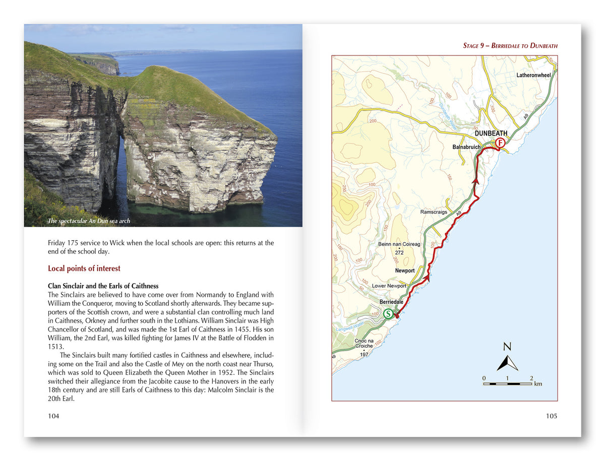Walking the John o' Groats Trail - Route Photos