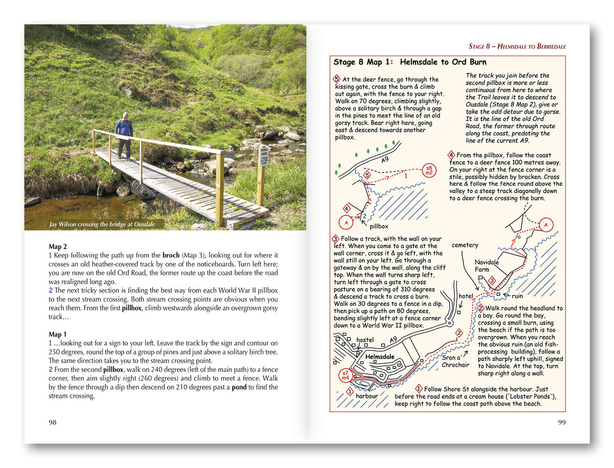 Walking the John o' Groats Trail - Route Photos