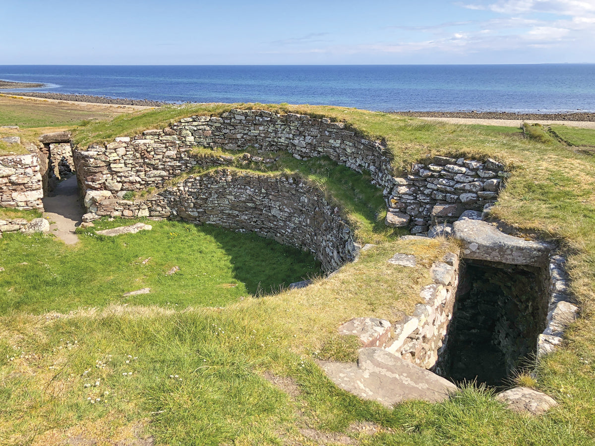 Walking the John o' Groats Trail - Route Photos - Carn Liath Broch (Stage 6)