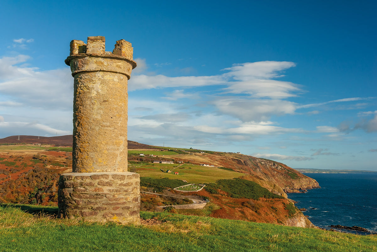 Walking the John o' Groats Trail - Route Photos - Duke’s Candlestick, above Berriedale, on Stage 8 (photo: Ken Crossan)