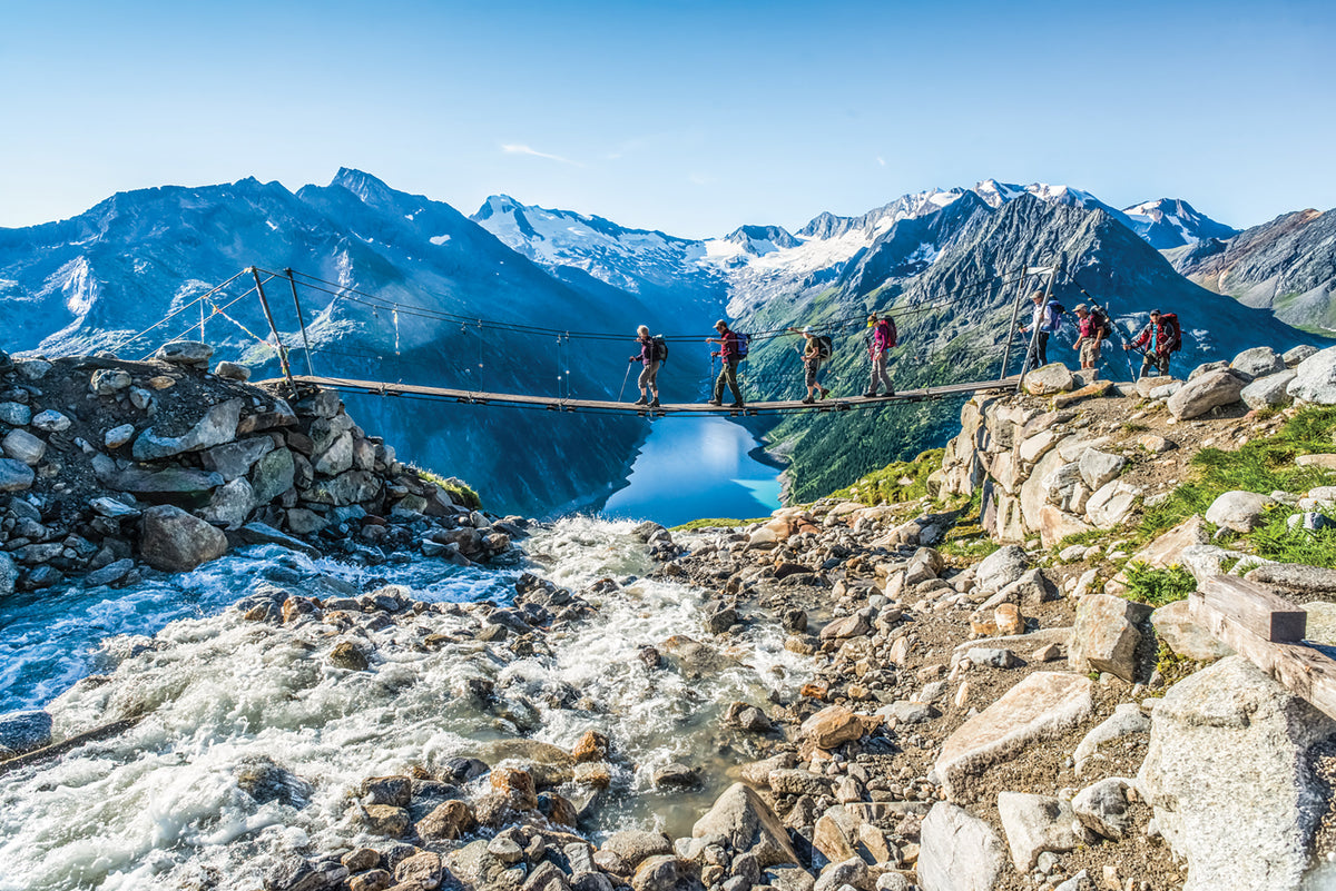 Trekking in Austria's Zillertal Alps - Route Photos