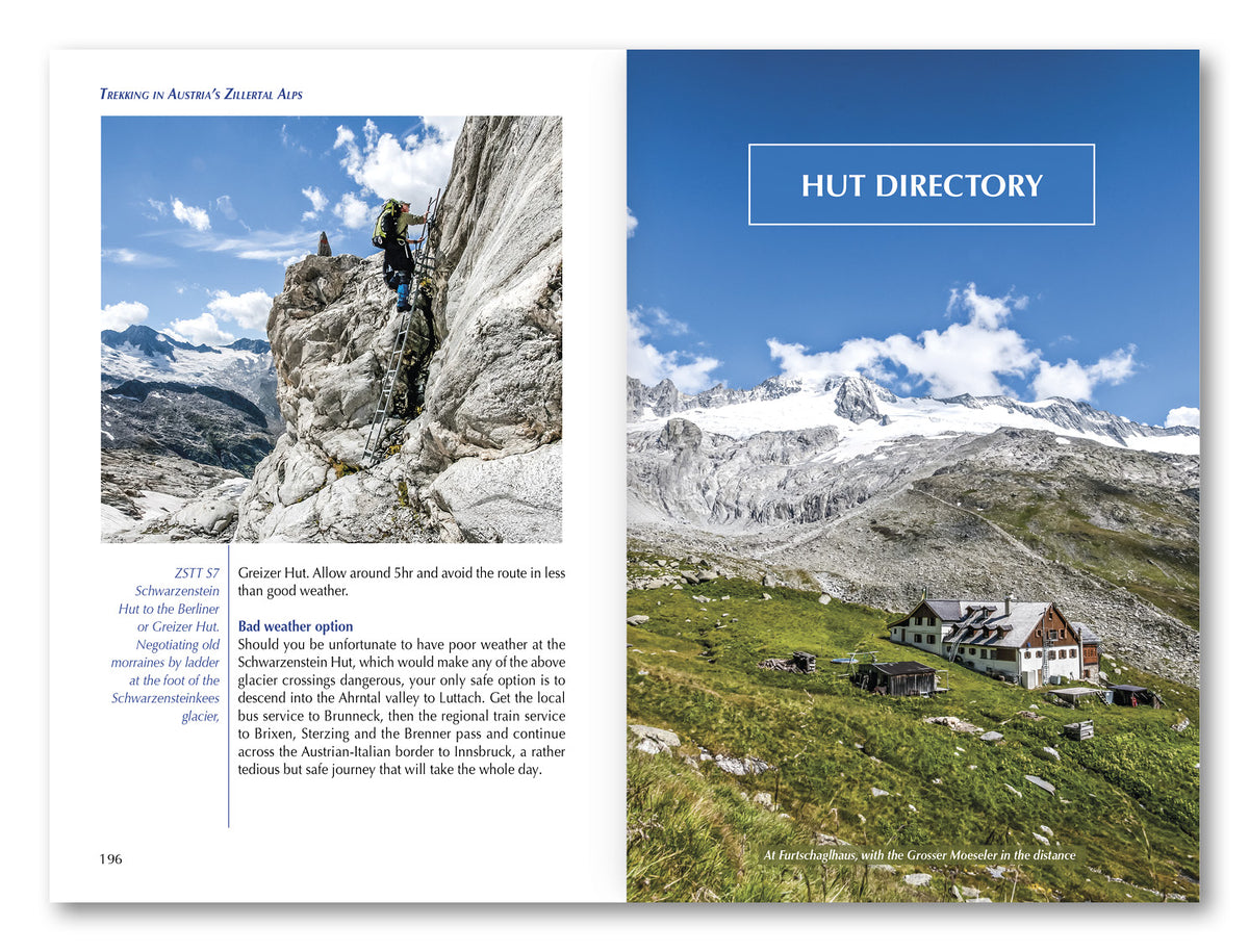 Trekking in Austria's Zillertal Alps - Route Photos