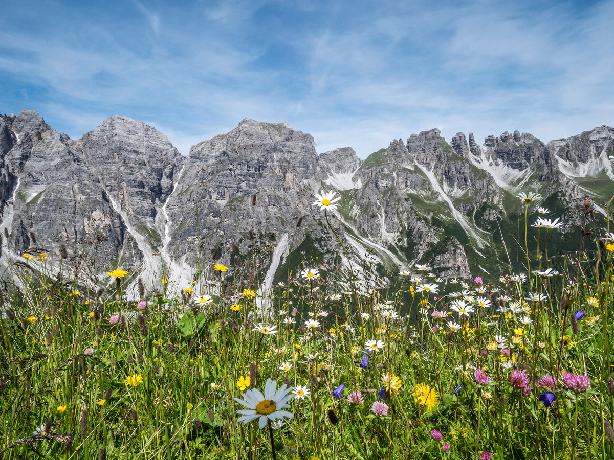 Trekking in Austria's Stubai Alps - Route Photos
