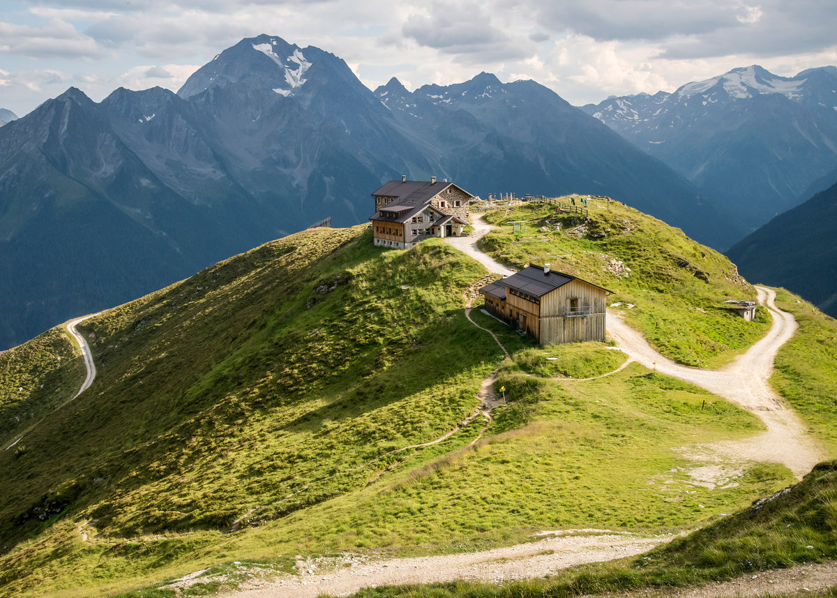 Trekking in Austria's Stubai Alps - Route Photos