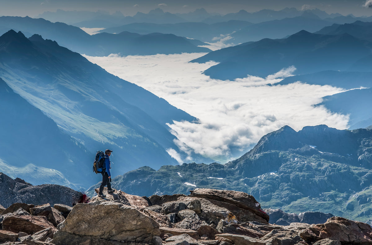 Trekking in Austria's Stubai Alps - Route Photos