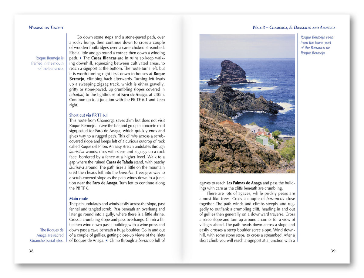 Walking on Tenerife - Route Photos