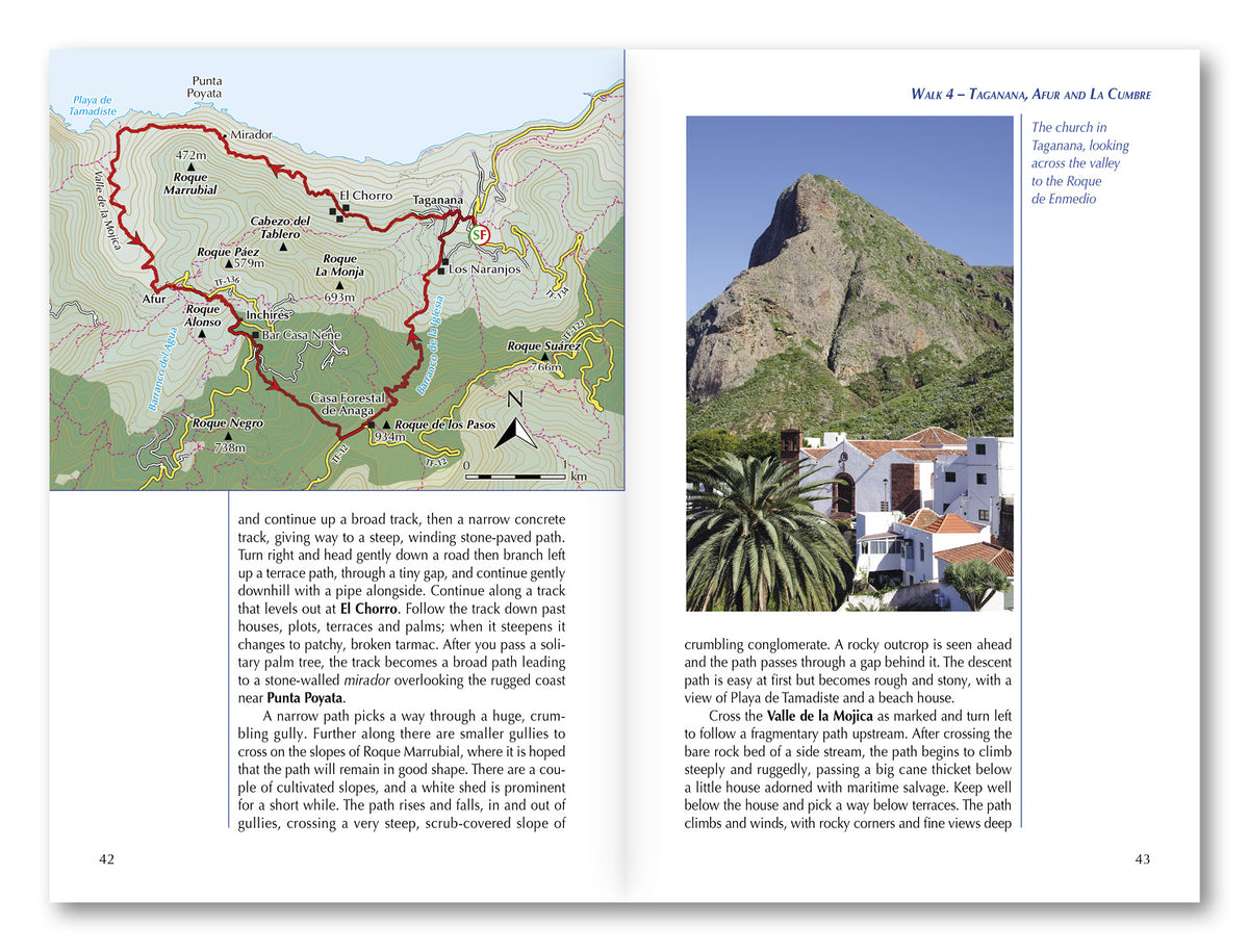 Walking on Tenerife - Route Photos