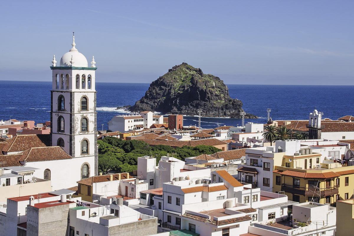 Walking on Tenerife - Route Photos - Garachico is one of a few small settlements that could serve as a base for exploring Teno