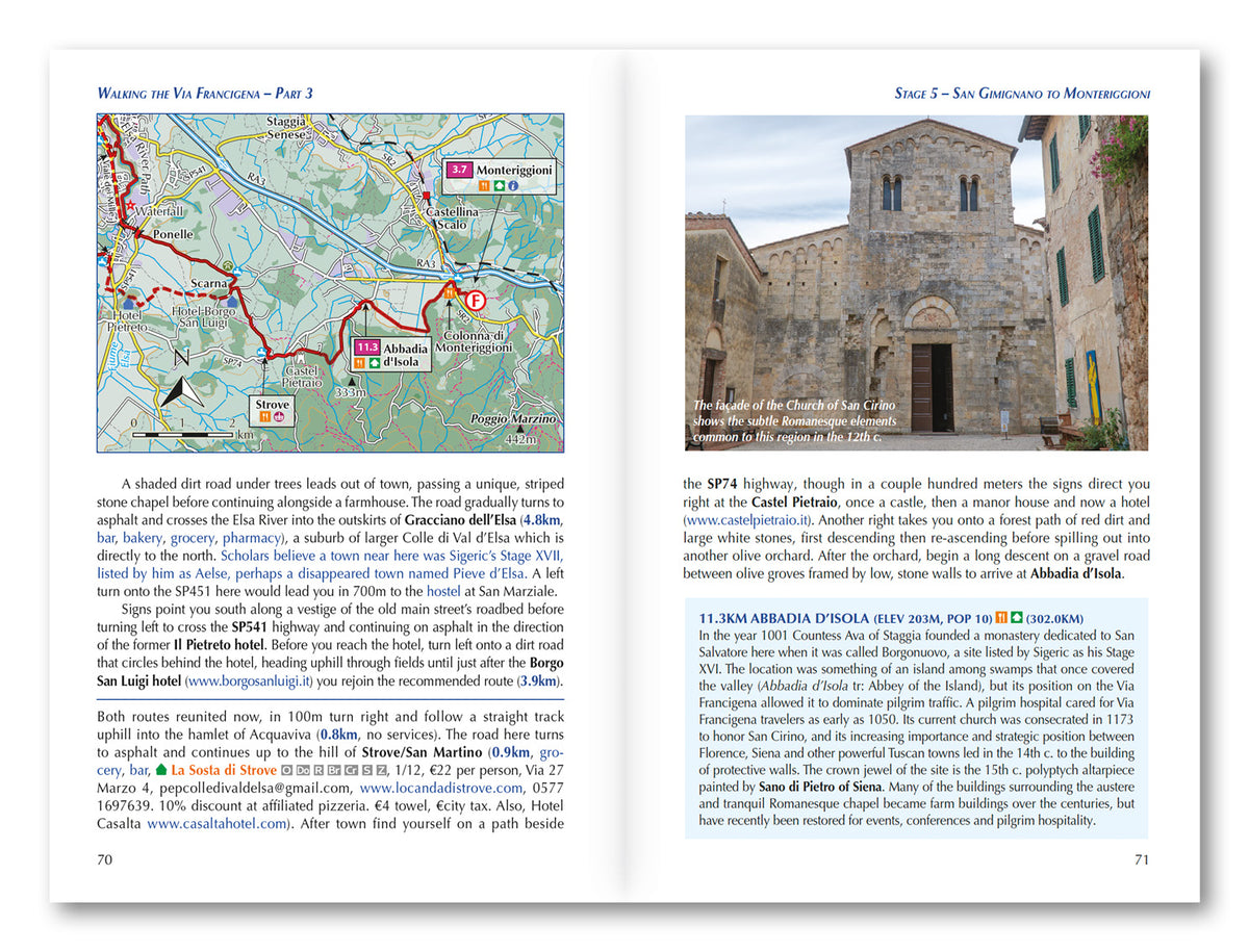 Walking the Via Francigena Pilgrim Route - Part 3 - Route Photos