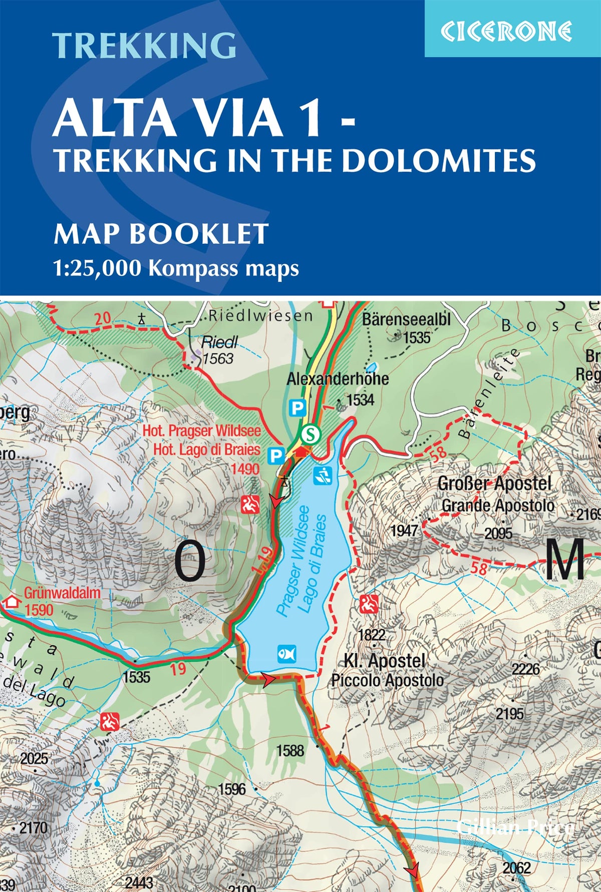 Alta Via 1 - Trekking in the Dolomites - Route Photos