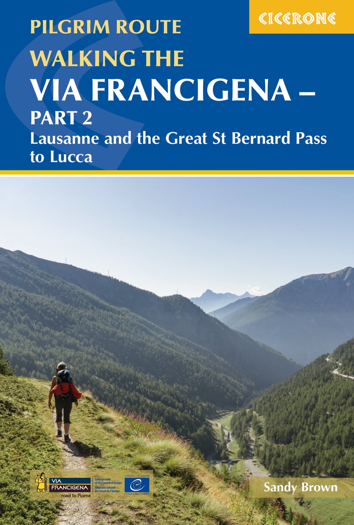 Walking the Via Francigena Pilgrim Route - Part 2 - Front Cover