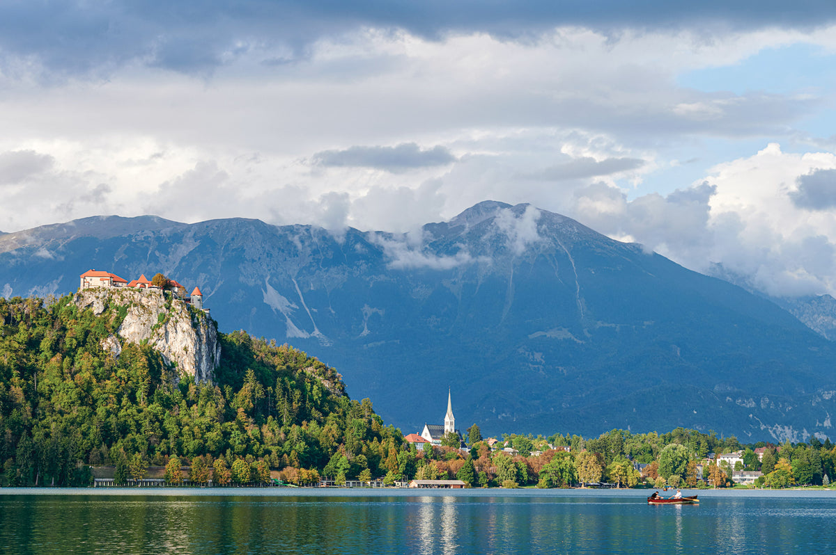 Hiking Slovenia's Juliana Trail - Route Photos - Bled Castle and Lake (Stage 4)