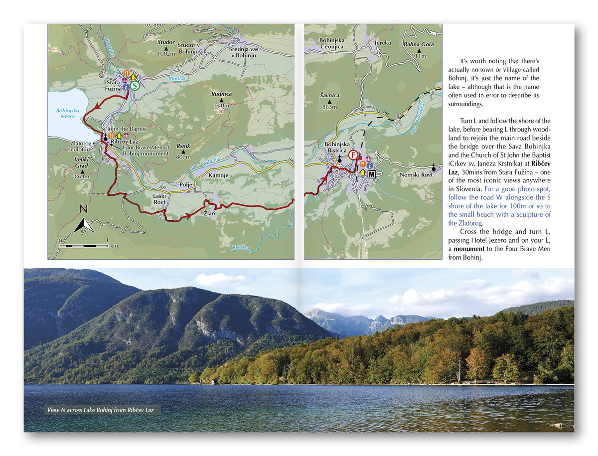 Hiking Slovenia's Juliana Trail - Route Photos